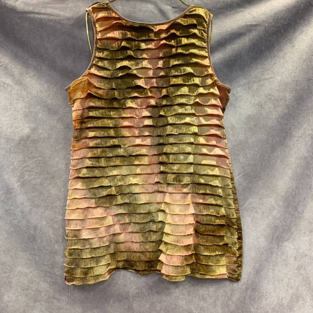 NY Collection Ruffled Tank Top - Picture 6 of 6